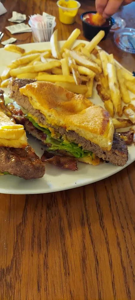 Burger and Fries